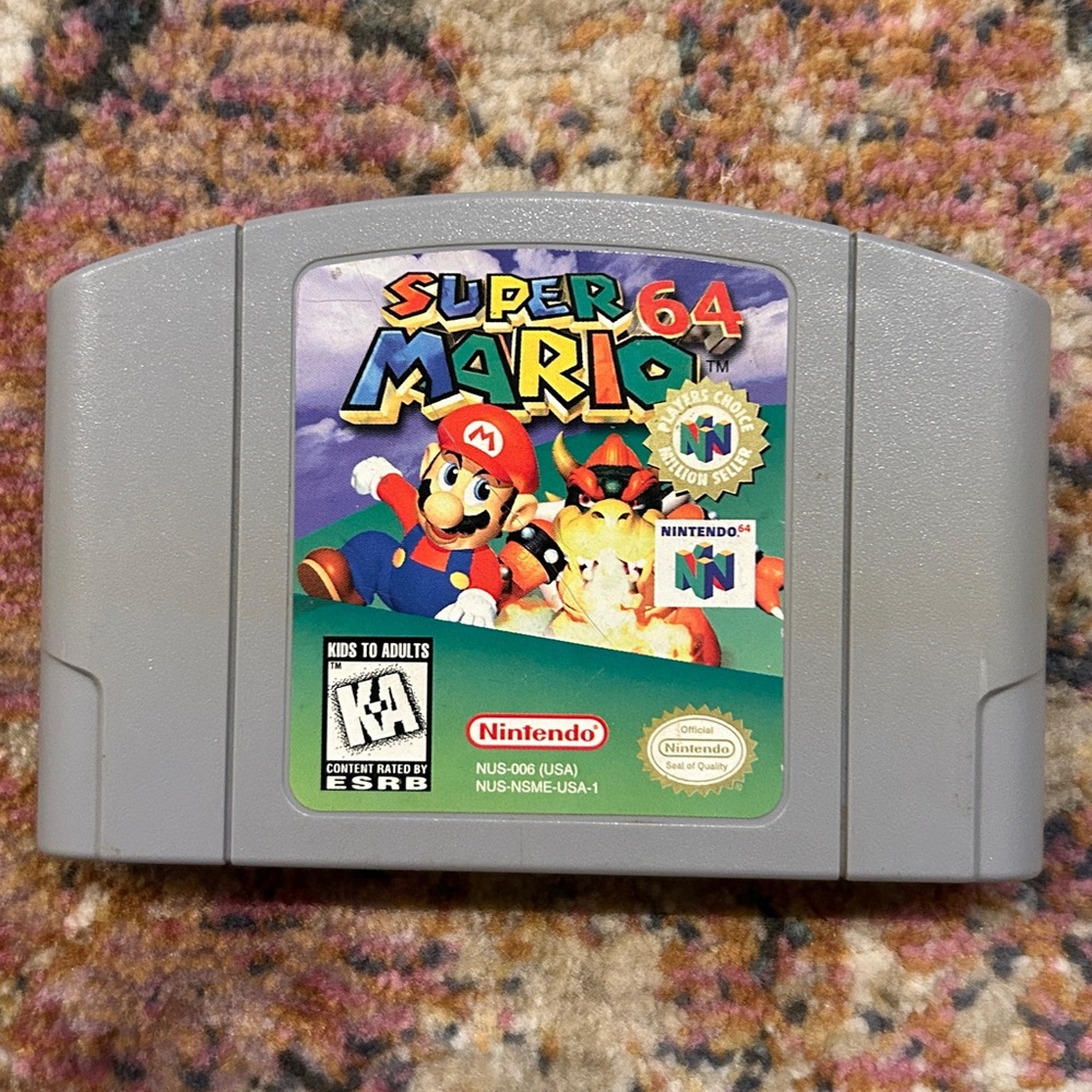 Nintendo 64 Game- Super Mario 64